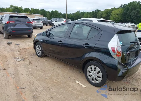2012 Toyota Prius C One from USA, damaged, VIN JTDKDTB3XC1008014